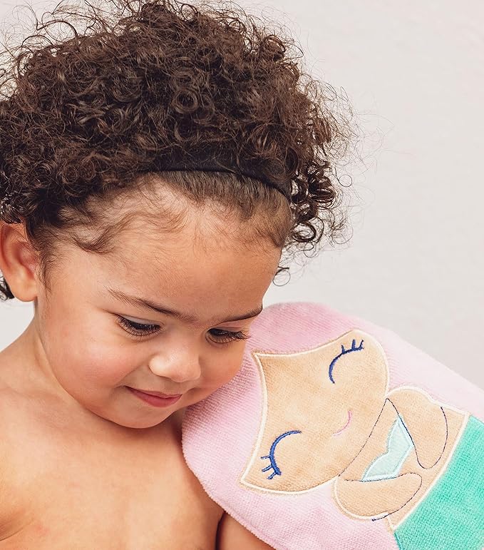 Stephen Joseph, Kids Bath Mitts, Giraffe