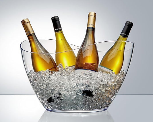 Prodyne WAVE Beverage Tub, Clear