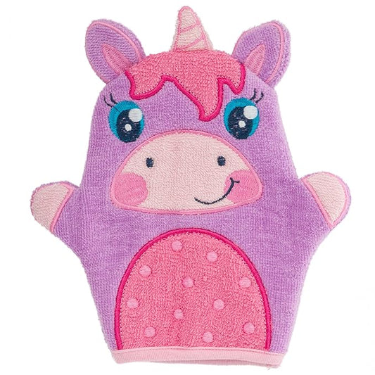 Stephen Joseph, Kids Bath Mitts, Unicorn