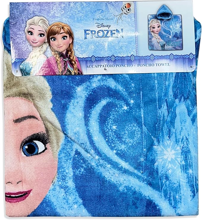 Kids Official Licensed Character Soft Beach/Hooded Bath Towel (Unleash The Magic, 40 x 60)