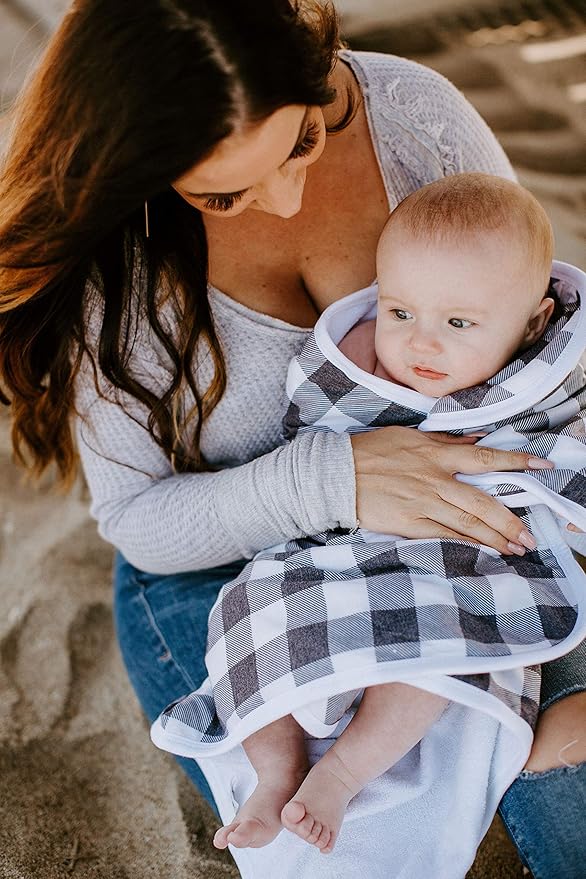 Copper Pearl Hooded Bath Towels Premium Knit/Terry Cloth Baby Towels with Hood, Pockets, and Cool Designs - Great to Gift and Make Bath Time Fun - Baby Bath Towel, Scotland