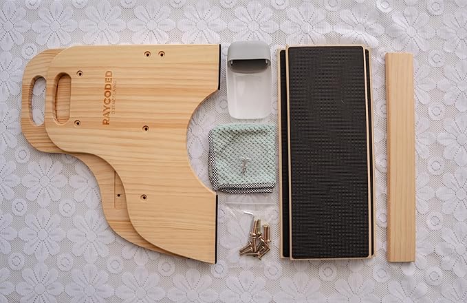 Toddler Step Stool for Bathroom Sink, 2 Step Stool, Toddler Stool for Bathroom, Toddler Sink Step Stool, Bedside Steps for High Beds, Kids Stool for Bathroom Sink, Wooden Two Step Stool