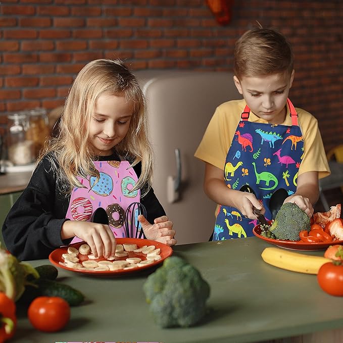 Kids Apron - cooking, gardening, artist, painting, cleaning, baking, pottery, chef, kitchen - gift boys, girls