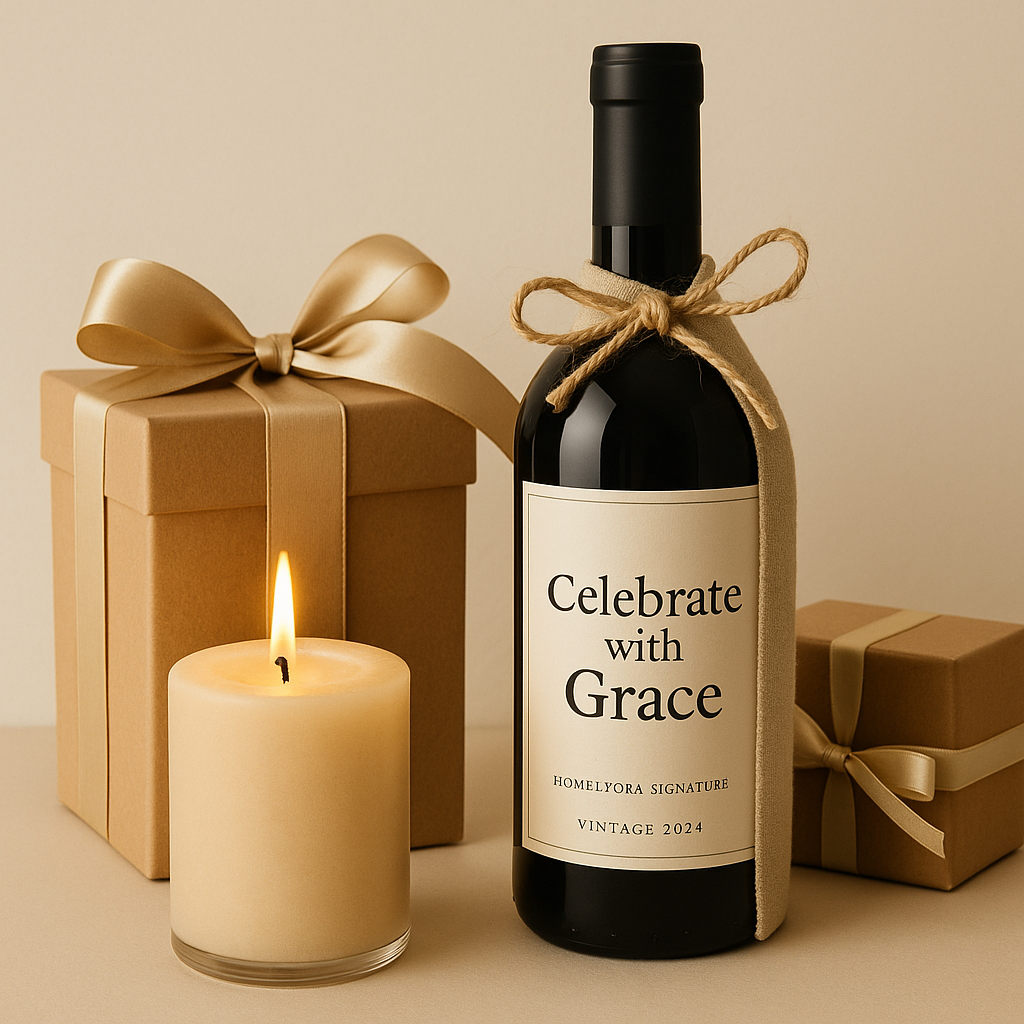 Candle & Wine Gift Moments