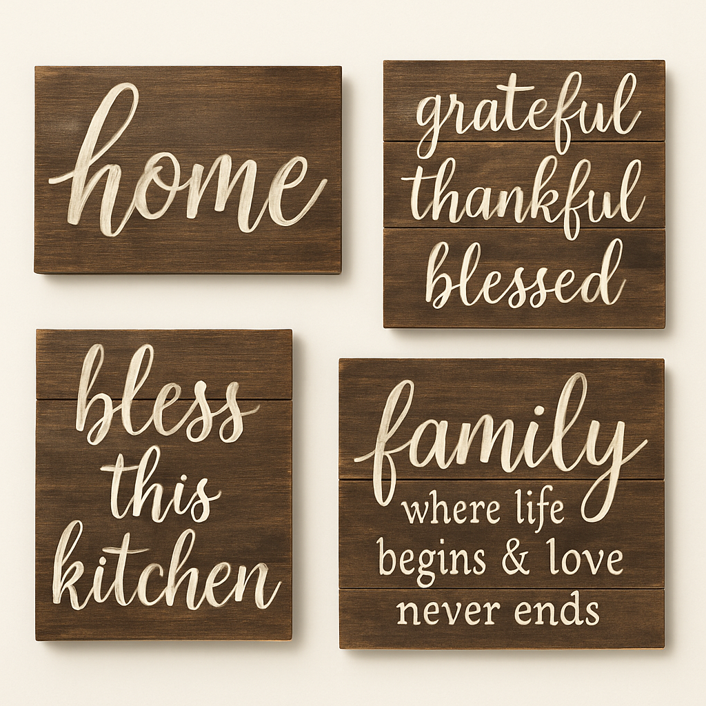 Rustic Wall Signs