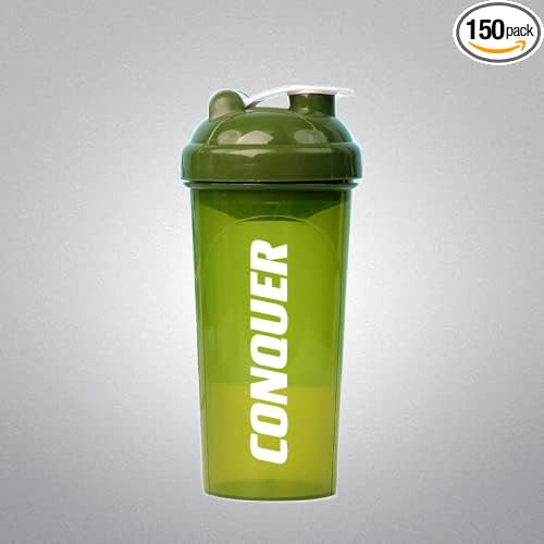 Shaker Bottle For Protein shakes | Pre workout | Plastic Blender | Fitness Bottle | Protein Shake (Green)