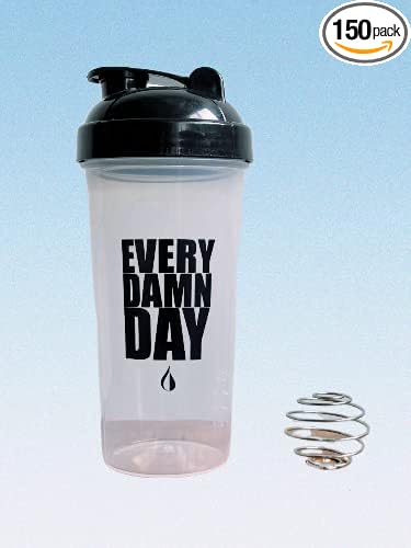 Shaker Bottle For Protein shakes | Pre workout | Plastic Blender | Fitness Bottle | Protein Shake (White)