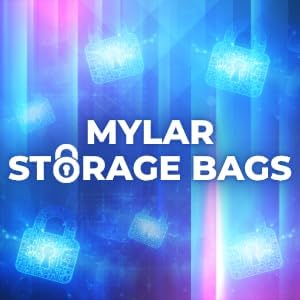 Mylar Bags Odor Sealing 1/2 Ounce All Black - 1000 Count 8" X 5" 6mill Thickness - Packaging Bags - Mylar Bags For Food Storage - Resealable Bags - Odor Sealing Bags
