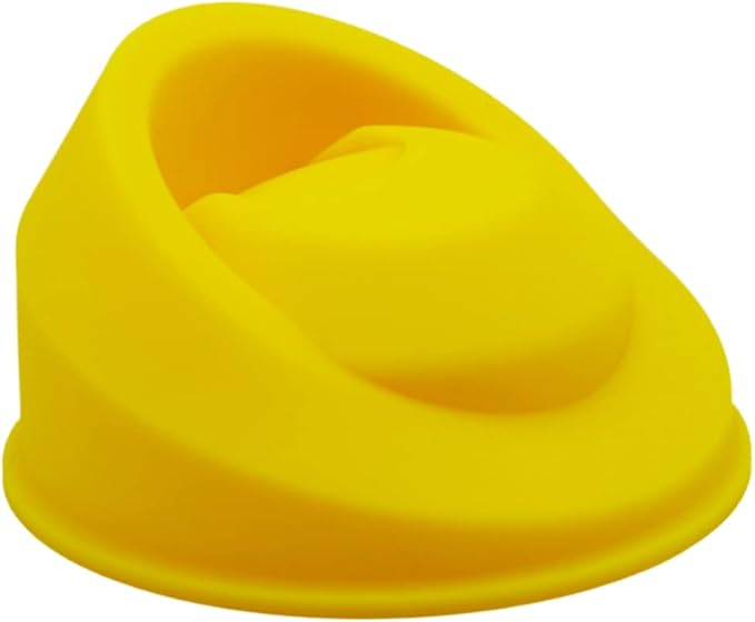 The CrunchCup Splash Cap (Yellow)