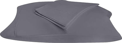 Utopia Bedding Queen Pillow Cases - 2 Pack - Envelope Closure - Soft Brushed Microfiber Fabric - Shrinkage and Fade Resistant Pillow Covers 20 X 30 Inches (Queen, Grey)