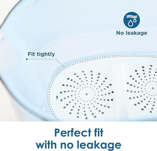 Waterdrop WD-PF-01A Plus NSF Certified Replacement Filters for All Waterdrop Pitcher Filtration System, Reduces PFAS, PFOA/PFOS, Chlorine, Last Up to 3 Months or 200 Gallons, 1 Pack