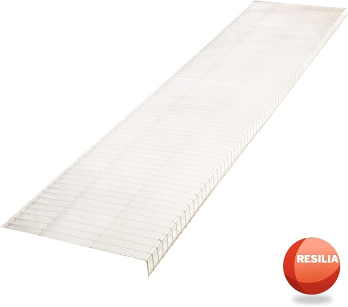 Heavy Duty Vinyl Closet Shelf Liner for Wire Racks or Shelving - for Kitchen Pantry or Cabinet Storage, Clear, 12 Inches x 25 Feet, Non-Adhesive, Waterproof, Stain-Resistant, Cut-to-Size