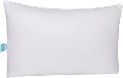 East Coast Bedding Standard Pillow Cozy Dream Firm Pillow, Medium Support Hotel Pillow, Standard Size 20x26 Inch Goose Feather Down Pillows, Pack of 1