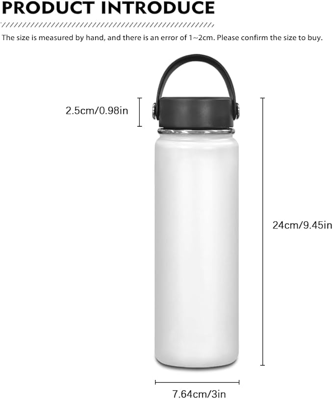 Corgi 18 OZ Water Bottle Kids 6-8/8-10 Pink Stainless Steel Water Bottle Girls Insulated Water Bottle and Water Bottle Carrier Bag Set