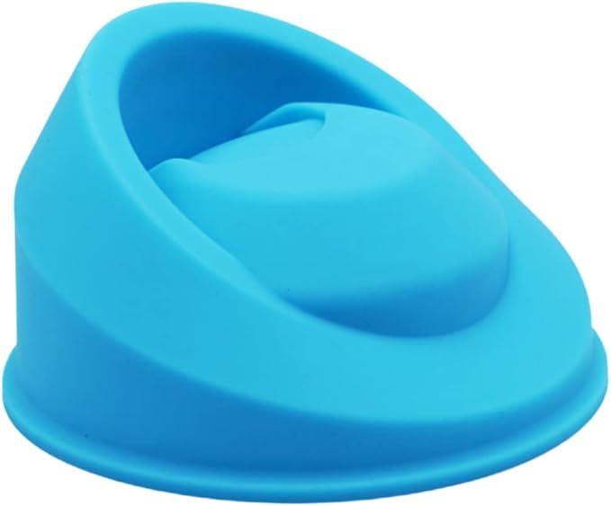 The CrunchCup Splash Cap (Blue)