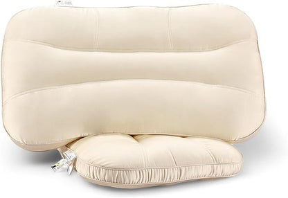 PROMEED Vitality Pillow, Deep Sleep Pillow for Side & Back Sleepers, Queen Size Bed Pillows for Sleeping, Anti-aging Herbal Filling Pillows