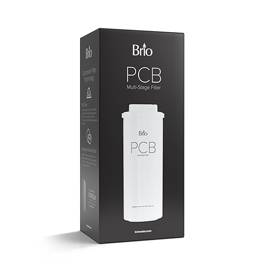 Brio PCB 3-Stage Water Filter Replacement for Filtration System TROE600PRISM