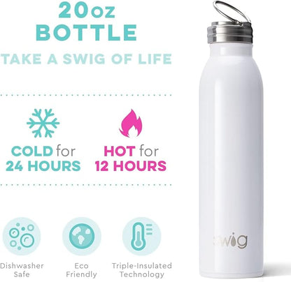 Swig Life Diamond White Bottle, 1 EA