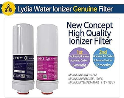 Lydia Original Water Ionizer Filter Set for EOS/KYK Genesis Ionizers 1st Filter