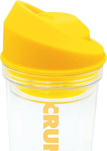 The CrunchCup Splash Cap (Yellow)