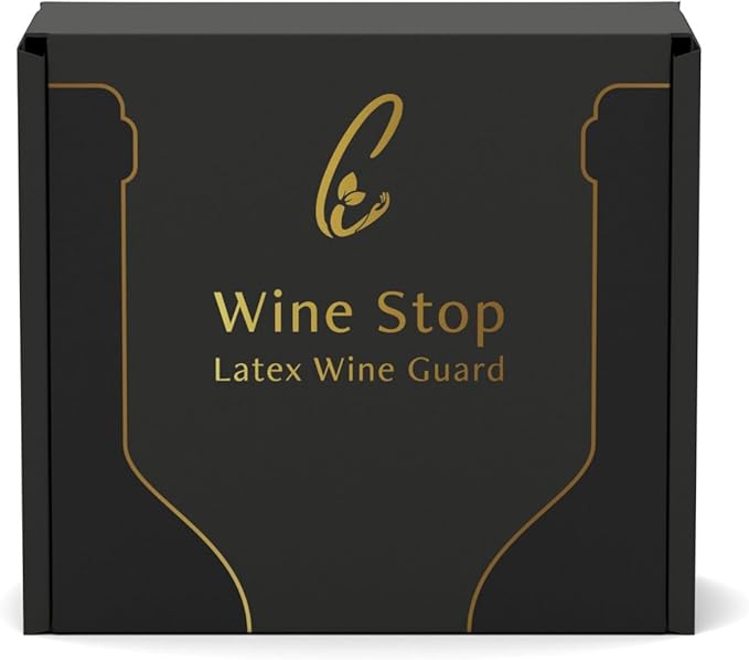 Wine Stopper, Ultimate Protection for Wine Bottles, Made of Food Grade Latex for Wine and Beverages, Unique Gift for Wine Lovers (Pack of 50)