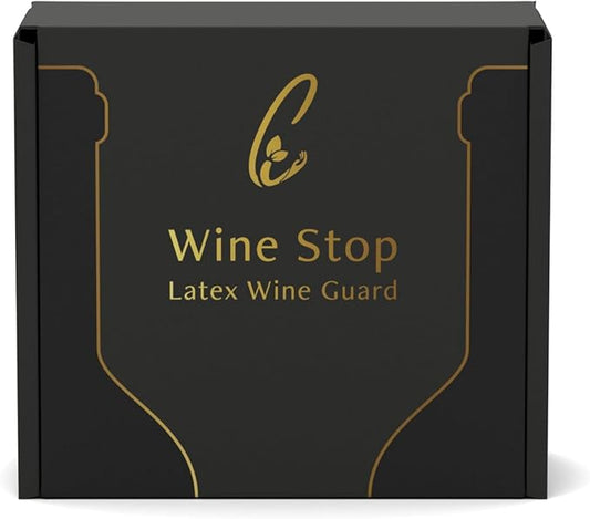 Wine Stopper, Ultimate Protection for Wine Bottles, Made of Food Grade Latex for Wine and Beverages, Unique Gift for Wine Lovers (Pack of 50)
