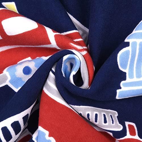 BANGSAUR Kids Hooded Beach Towels, 100% Cotton 50x30 inches Bath Pool Towel Wrap, Toddlers Boys 3-12 Years Coverup Fire Truck