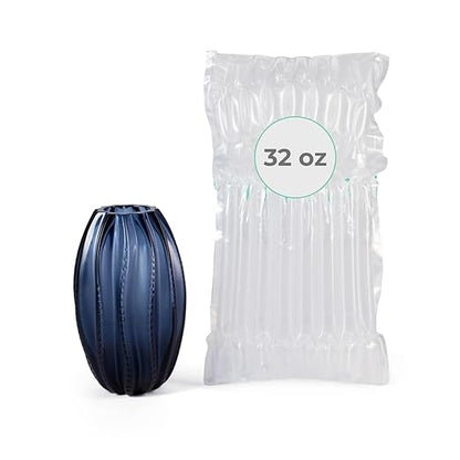 IDL Packaging Inflated 32 oz Bottle Air Bags, Self Sealed, Pack of 1 - Reusable Air Column Bags for Packing, Travel and Shipping - Cushioning Protector for Glass, Ceramic, Breakables