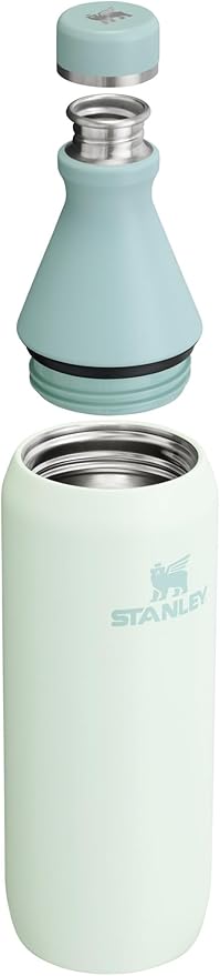 STANLEY All Day Slim Bottle 20-34 OZ | Twist off Lid with Leakproof Seal | Slim Design for Travel & Gym | Insulated Stainless Steel | BPA-Free