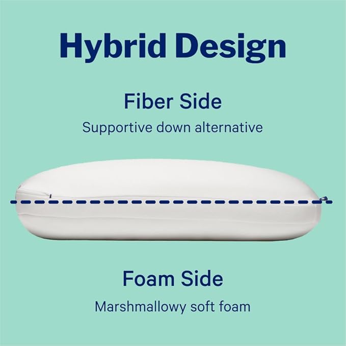 Casper Sleep, King Casper Essential Cooling Hybrid Pillow, White