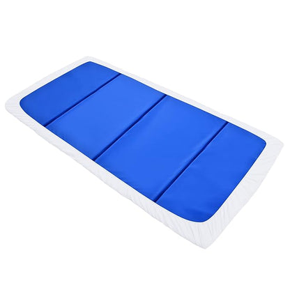 Nap Mat Sheet 24" x 48" x 4" Fitted Elastic Corners Preschool Day Care Rest Nap Mat Cover, Soft & Breathable Baby Sheets for Regalo My Cot Portable Toddler Bed and Joovy Travel Cot, White