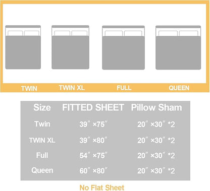 AILONEN Wolf Dream Catcher Fitted Sheet Set Twin Evening Purple Galaxy Starry Moon Wolf Bed Sheet with 2 Pillowcases,3 Pieces Wolf Print Boys Girls Twin Fitted Sheet Set