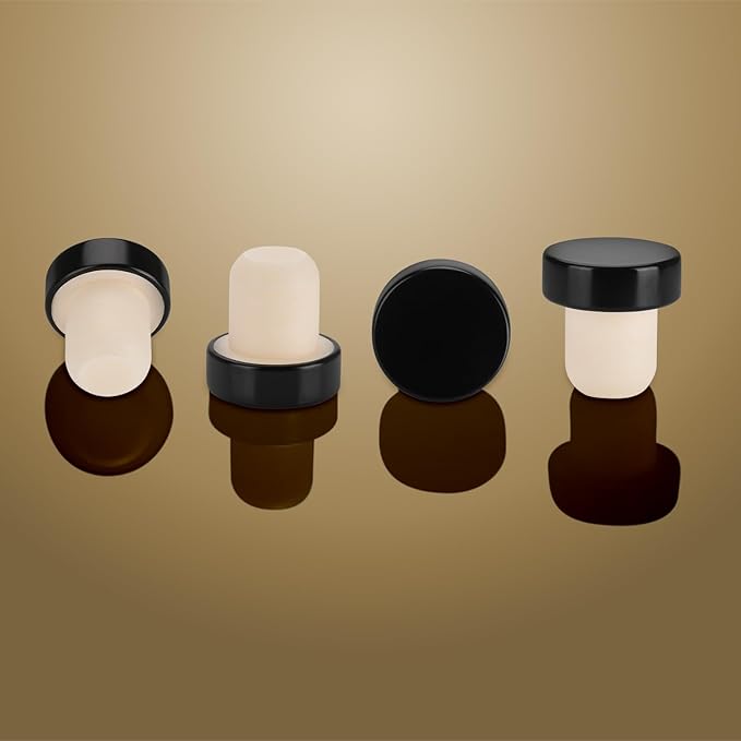 Wine Bottle Corks T Shaped Cork Plugs for Wine Cork Wine Stopper Reusable Wine Corks Sealing Plug Bottle for Wine Beer Bottles DIY Craft (24pcs T-shaped)