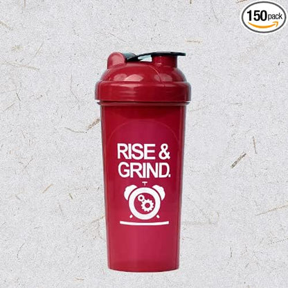 Shaker Bottle For Protein shakes | Pre workout | Plastic Blender | Fitness Bottle | Protein Shake (Red)
