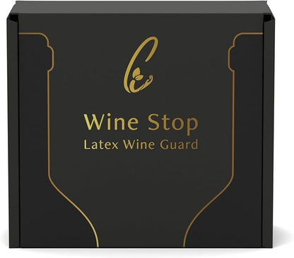 Wine Stopper, Ultimate Protection for Wine Bottles, Made of Food Grade Latex for Wine and Beverages, Unique Gift for Wine Lovers (Pack of 12)