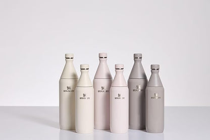 STANLEY All Day Slim Bottle 20-34 OZ | Twist off Lid with Leakproof Seal | Slim Design for Travel & Gym | Insulated Stainless Steel | BPA-Free