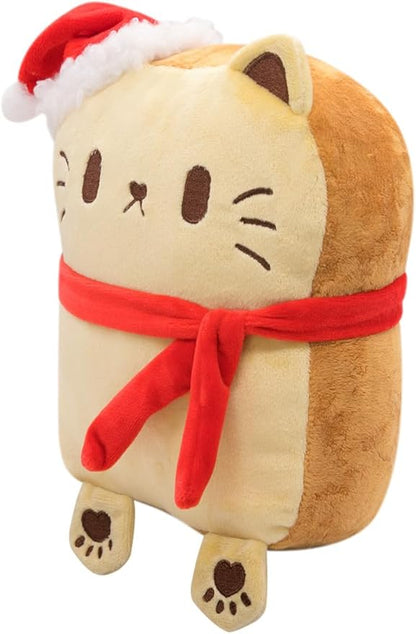 Toast Bread Plush Pillow Toy Bread Doll Funny Cute Food Plushies Stuffed Animal Soft Birthday Party Xmas Gifts 12in (Yellow, OneSize)