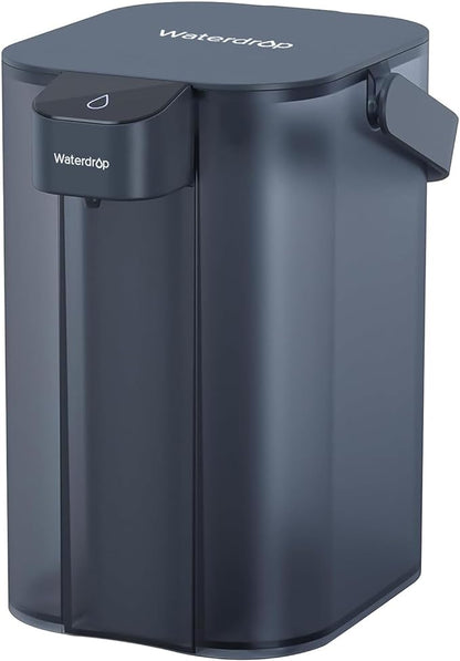 Waterdrop Electric Water Filter Pitcher, Dispenser, 200-Gallon Water Purifier, NSF/ANSI 401&53&42&372, Reduce PFAS, Lead, Chlorine, 15-Cup, Blue, with 1 Filter, 𝐃𝐨𝐞𝐬 𝐧𝐨𝐭 𝐋𝐨𝐰𝐞𝐫 𝐓𝐃𝐒