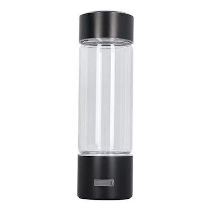 Hydrogen Water Bottle, USB Portable Hydrogen Water Bottle Generator, 3Min Quick Electrolysis, Water Ionizer Machine with Nasal Hose, for Daily Drink