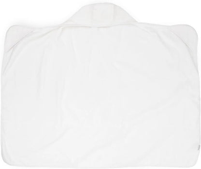 Little Unicorn Cotton Muslin & Terry Hooded Towel, Larger Size 1-6 Years, White