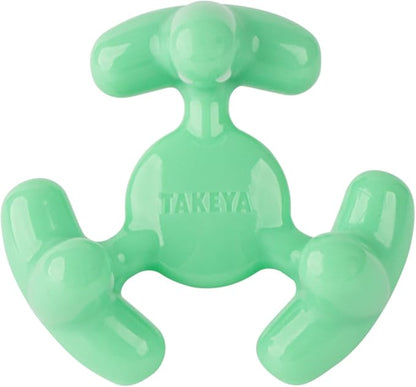 Takeya 24 oz Tritan Plastic Shaker Bottle - Premium BPA Free Protein Shakes Mixer, Leakproof Spout Lid, Shatterproof, Pistachio Green