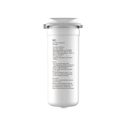 Comfee' CFU10R1AWW-FR Filter, Replacement RO Filter for CFU10R1AWW 400GPD Reverse Osmosis System, 2-Year Lifespan