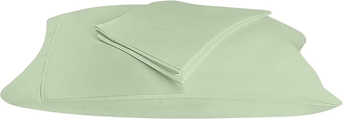 Utopia Bedding King Pillow Cases - 2 Pack - Envelope Closure - Soft Brushed Microfiber Fabric - Shrinkage and Fade Resistant Pillow Covers 20 X 40 Inches (King, Sage)