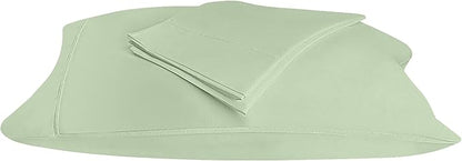 Utopia Bedding King Pillow Cases - 2 Pack - Envelope Closure - Soft Brushed Microfiber Fabric - Shrinkage and Fade Resistant Pillow Covers 20 X 40 Inches (King, Sage)