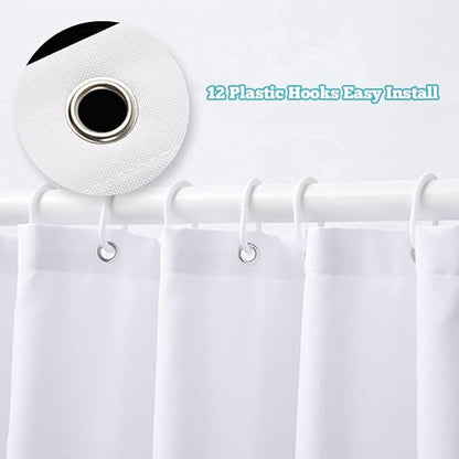 MESHELLY Zen Stone Bible Verse Shower Curtain 60Wx72H Teal Blue Spa Relaxing Meditation Massage Quotes Bathroom Curtain Black Tree Inspirational Bath Curtain Gray Bathroom Decor Fabric with 12 Hooks