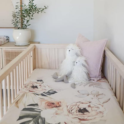 Crib Sheets - Crib Sheets Girl -Crib Sheets Boy - Jersey Sheets - Nursery Bedding - Toddler Bedding Sets for Girls and Boys - Baby Crib Sheets - OILO Studio Crib Sheet Vintage Bloom