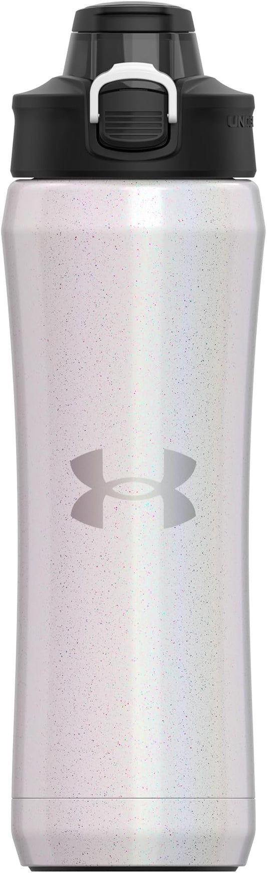 Under Armour 18oz Beyond Stainless Steel Water Bottle, Vacuum Insulated, Self Draining Protective Cap, Leak Proof, For Kids & Adults, All Sports, Gym