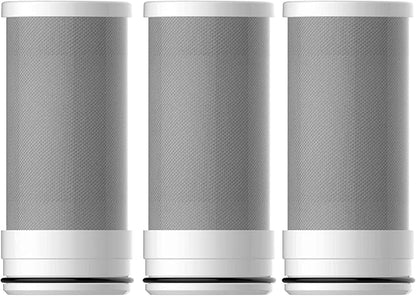 Waterdrop WD-FF-01A Replacement Filter, Faucet Water Filter, Replacement for WD-FC-01, WD-FC-02, WD-FC-06, Reduces Chlorine, Taste and Odor, Last Up to 9 Months (Pack of 3)