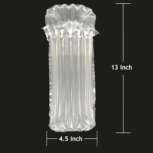 Wine bags for travel,Travel Bags For Wine Bottles Airplane, Wine Travel Bag, Wine Glass Storage Containers,Wine gift bag,Air Filled Packaging Sleeves with Reusable Pump(12 Packs)