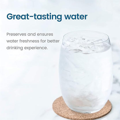 Waterdrop WD-PF-01A Plus NSF Certified Replacement Filters for WD-WFD-22L, WD-WFD-24, WD-WFD-40L Dispenser Filtration System, Reduces PFAS, PFOA/PFOS, Last Up to 2 Months or 200 Gallons (1 Pack)